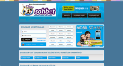 Desktop Screenshot of diyarbakirsohbet.net